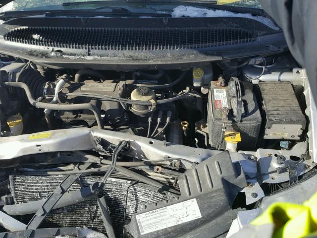 2D4GP44L27R181451 - 2007 DODGE GRAND CARA SILVER photo 7