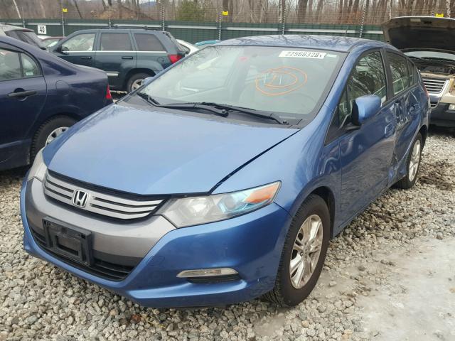 JHMZE2H7XAS027815 - 2010 HONDA INSIGHT EX BLUE photo 2