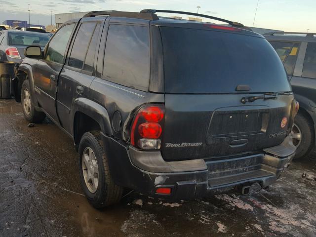 1GNDT13SX42318740 - 2004 CHEVROLET TRAILBLAZE GRAY photo 3