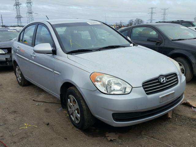 KMHCN46C89U302239 - 2009 HYUNDAI ACCENT GLS SILVER photo 1