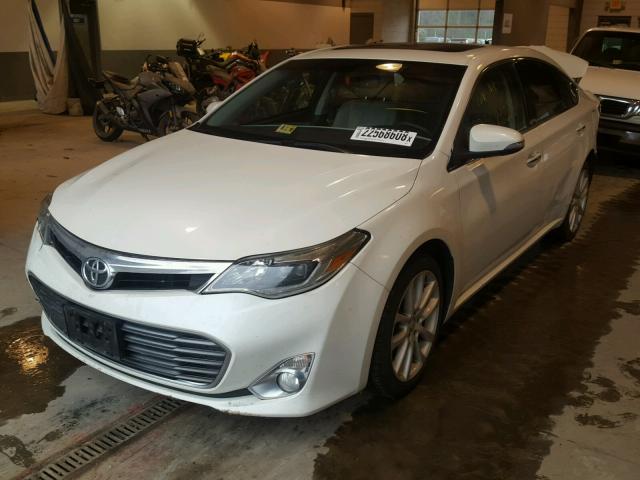 4T1BK1EB6EU091564 - 2014 TOYOTA AVALON BAS WHITE photo 2