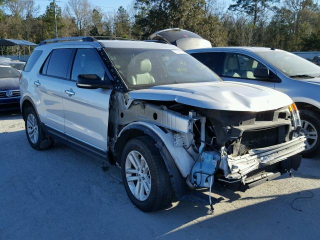 1FM5K7D83EGA96628 - 2014 FORD EXPLORER X SILVER photo 1