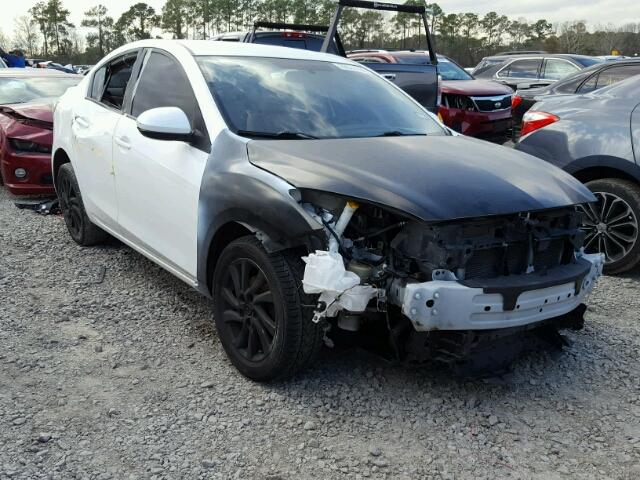 JM1BL1V78C1592807 - 2012 MAZDA 3 I WHITE photo 1