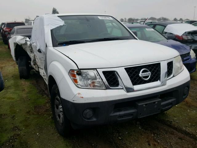 1N6BD0CT3AC444201 - 2010 NISSAN FRONTIER K WHITE photo 1