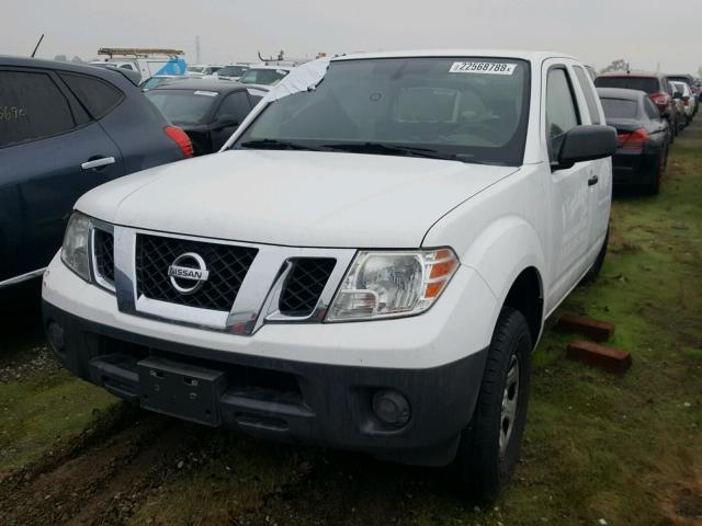 1N6BD0CT3AC444201 - 2010 NISSAN FRONTIER K WHITE photo 2