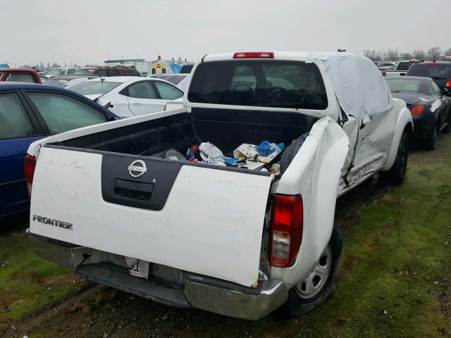 1N6BD0CT3AC444201 - 2010 NISSAN FRONTIER K WHITE photo 4