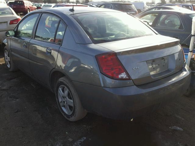 1G8AJ55F36Z108221 - 2006 SATURN ION LEVEL CHARCOAL photo 3