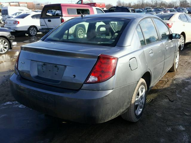 1G8AJ55F36Z108221 - 2006 SATURN ION LEVEL CHARCOAL photo 4