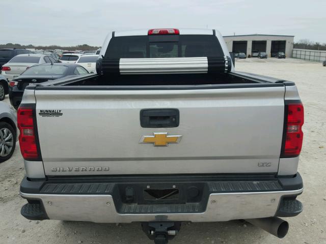 1GC1KWE8XFF157976 - 2015 CHEVROLET SILVERADO SILVER photo 6