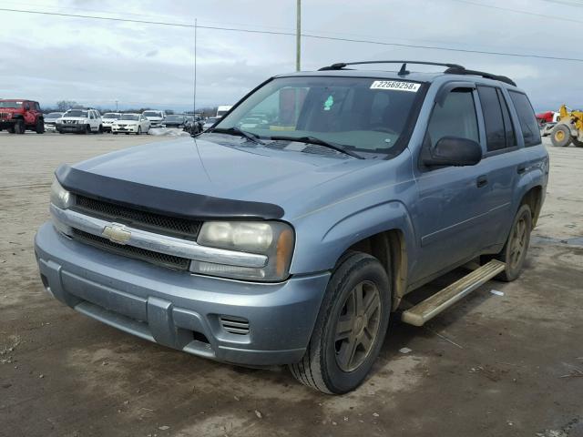 1GNES13M662311568 - 2006 CHEVROLET TRAILBLAZE BLUE photo 2