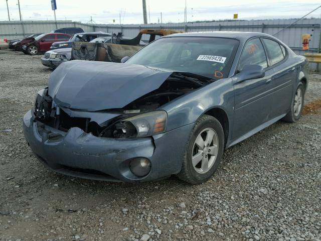 2G2WP552771137159 - 2007 PONTIAC GRAND PRIX BLUE photo 2