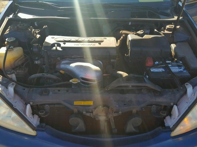 JTDBE30K953014210 - 2005 TOYOTA CAMRY LE ლურჯი ფოტო 7