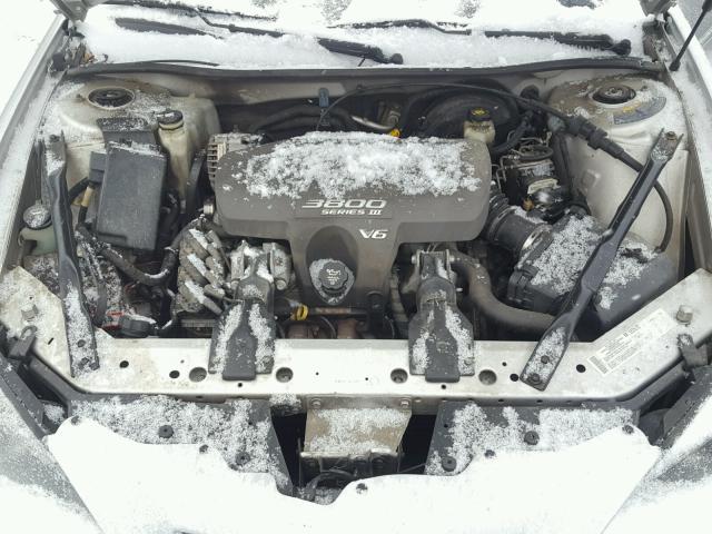 2G2WS522941137453 - 2004 PONTIAC GRAND PRIX SILVER photo 7