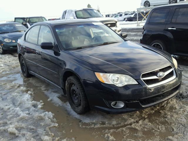 4S3BL626687218841 - 2008 SUBARU LEGACY 2.5 BLACK photo 1