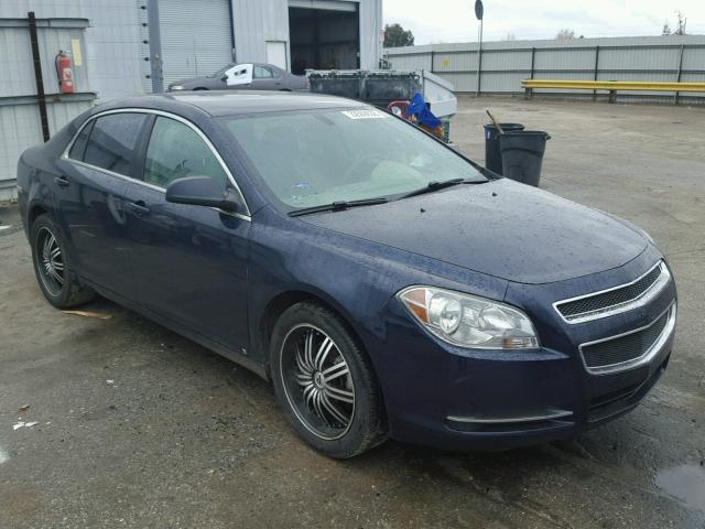 1G1ZG57B39F247801 - 2009 CHEVROLET MALIBU LS BLUE photo 1