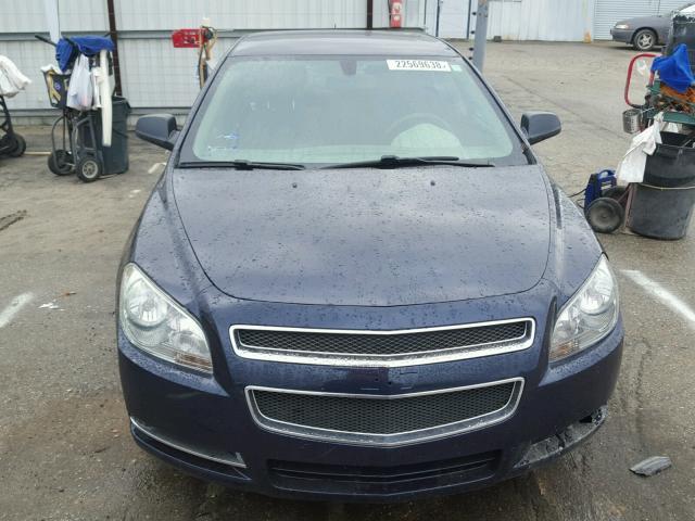 1G1ZG57B39F247801 - 2009 CHEVROLET MALIBU LS BLUE photo 9