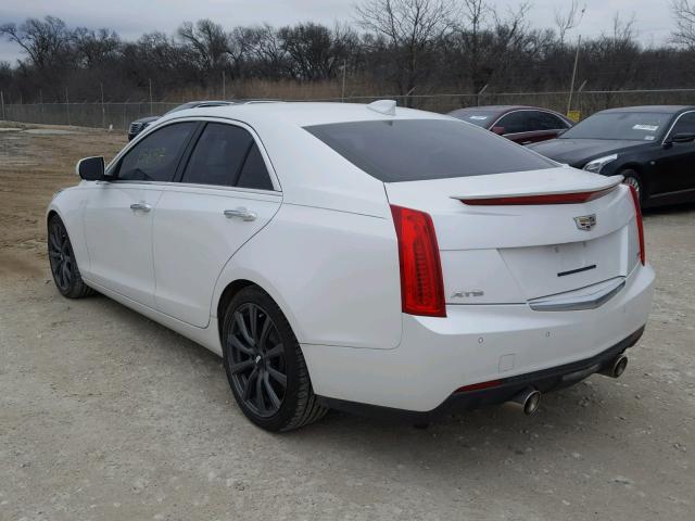 1G6AC5S37F0143491 - 2015 CADILLAC ATS PERFOR WHITE photo 3