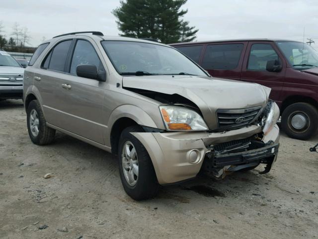 KNDJC735785765491 - 2008 KIA SORENTO EX GOLD photo 1