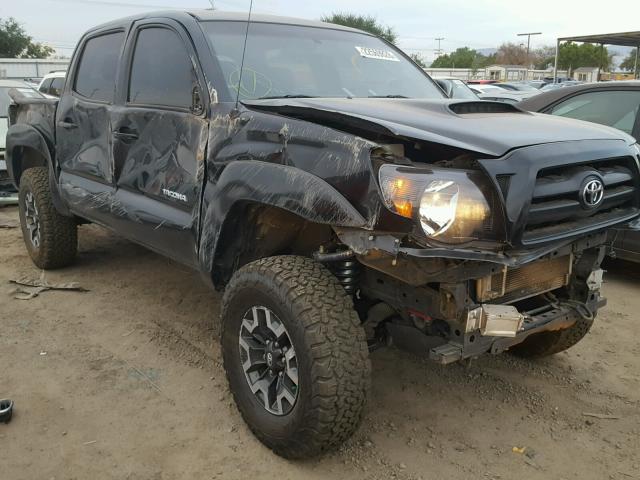 5TELU42N97Z444005 - 2007 TOYOTA TACOMA DOU BLACK photo 9