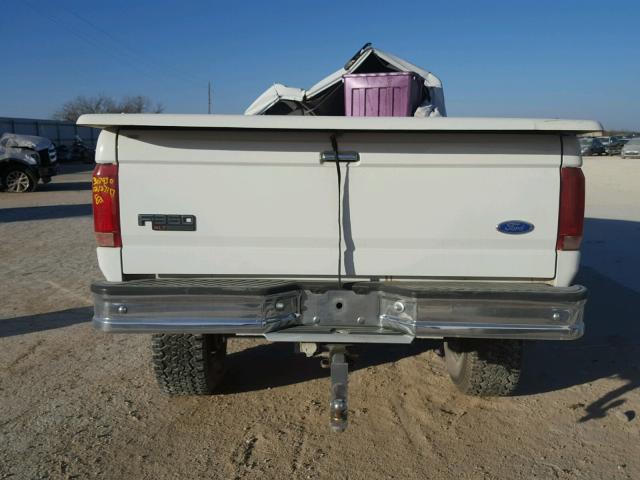 1FTJW36F6VEA95125 - 1997 FORD F350 WHITE photo 10