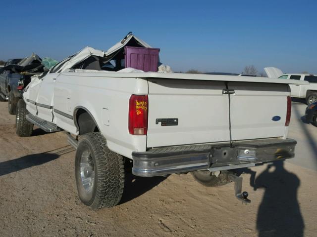 1FTJW36F6VEA95125 - 1997 FORD F350 WHITE photo 3