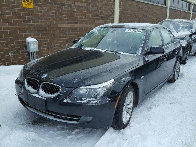 WBANV93589C134556 - 2009 BMW 535 XI BLACK photo 2