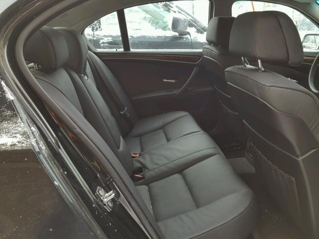 WBANV93589C134556 - 2009 BMW 535 XI შავი ფოტო 6