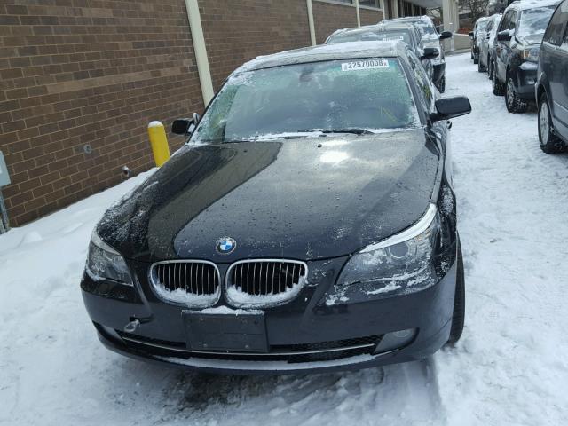 WBANV93589C134556 - 2009 BMW 535 XI BLACK photo 9