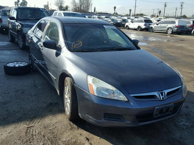 1HGCM66336A062051 - 2006 HONDA ACCORD LX GRAY photo 1