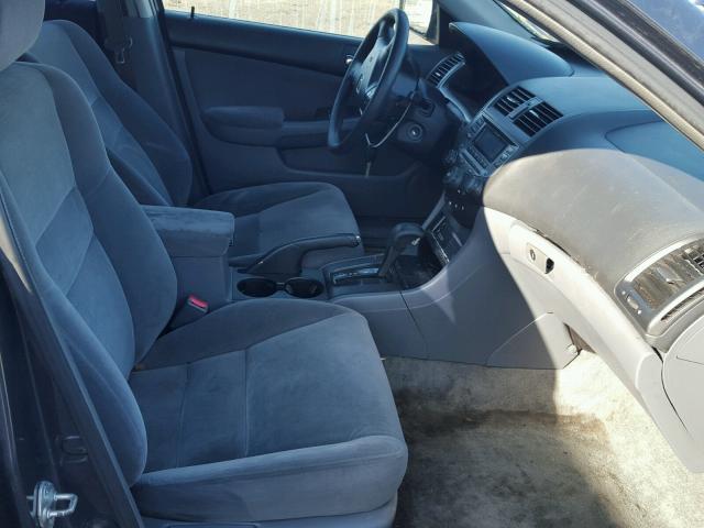 1HGCM66336A062051 - 2006 HONDA ACCORD LX GRAY photo 5