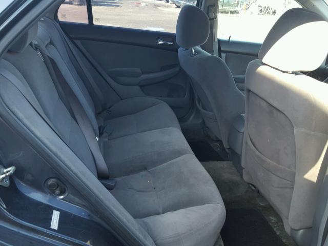 1HGCM66336A062051 - 2006 HONDA ACCORD LX GRAY photo 6