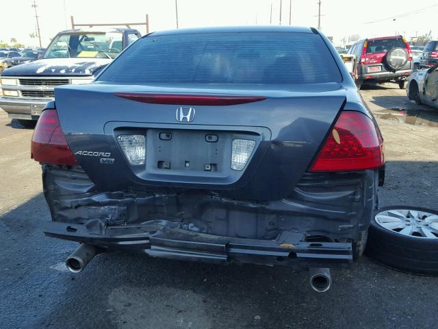 1HGCM66336A062051 - 2006 HONDA ACCORD LX GRAY photo 9