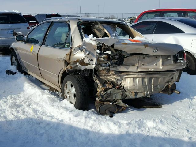 1HGCG16531A076973 - 2001 HONDA ACCORD EX GOLD photo 3