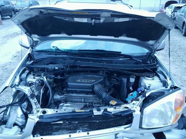 JTEGD20V050082258 - 2005 TOYOTA RAV4 SILVER photo 7