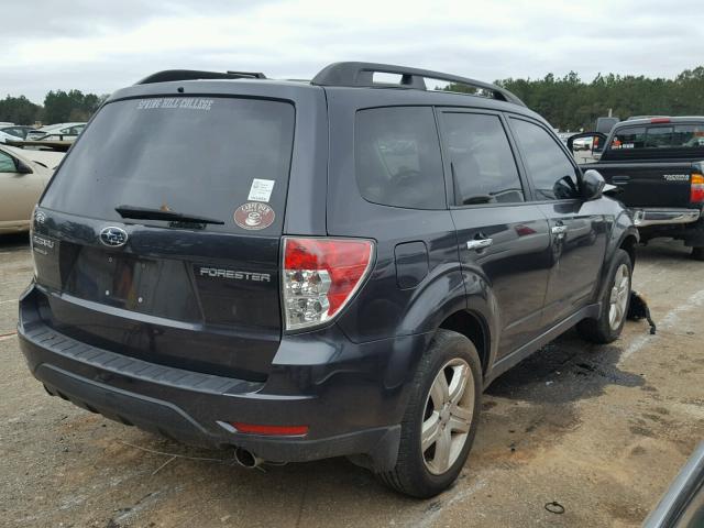 JF2SH6DC4AH910537 - 2010 SUBARU FORESTER 2 BLACK photo 4