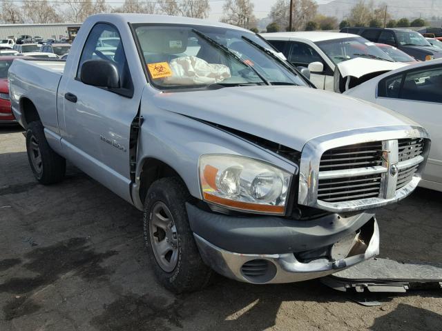 1D7HA16K36J146870 - 2006 DODGE RAM 1500 S WHITE photo 1