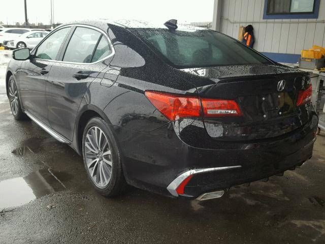 19UUB2F7XJA002959 - 2018 ACURA TLX ADVANC BLACK photo 3