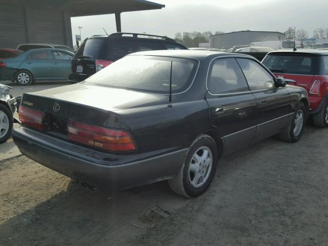 JT8VK13TXN0078626 - 1992 LEXUS ES 300 BLACK photo 4