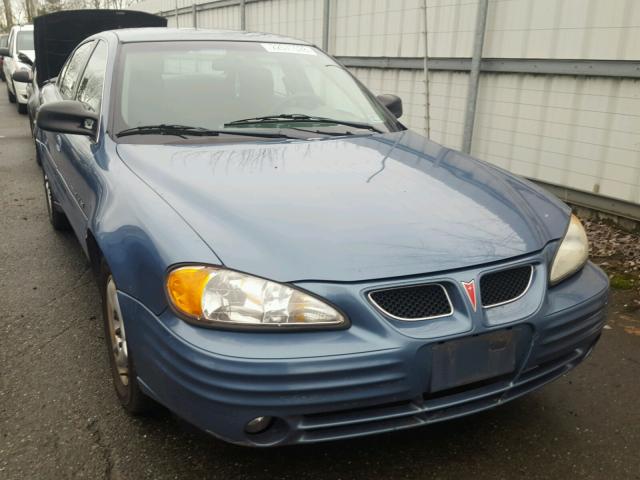 1G2NE52T7XC529017 - 1999 PONTIAC GRAND AM S 蓝色 照片 1