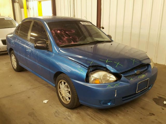 KNADC125946300014 - 2004 KIA RIO BLUE photo 1