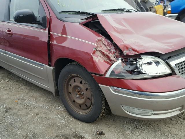 2FMDA53452BA83237 - 2002 FORD WINDSTAR S RED photo 9