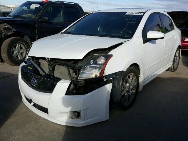 3N1CB61E68L682713 - 2008 NISSAN SENTRA SE- WHITE photo 2