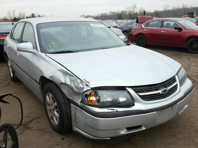 2G1WF55E529364443 - 2002 CHEVROLET IMPALA SILVER photo 1