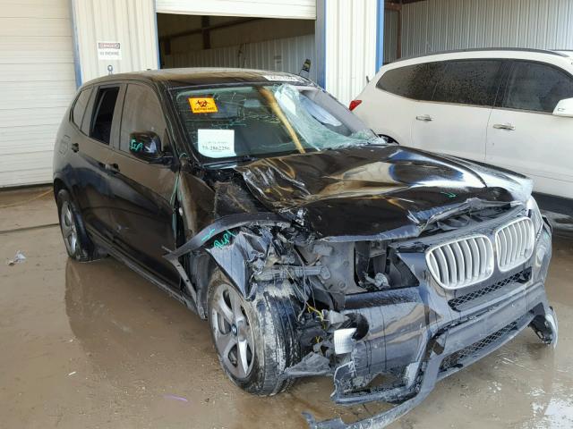 5UXWX5C59CL722448 - 2012 BMW X3 XDRIVE2 Czarny zdjęcie 1