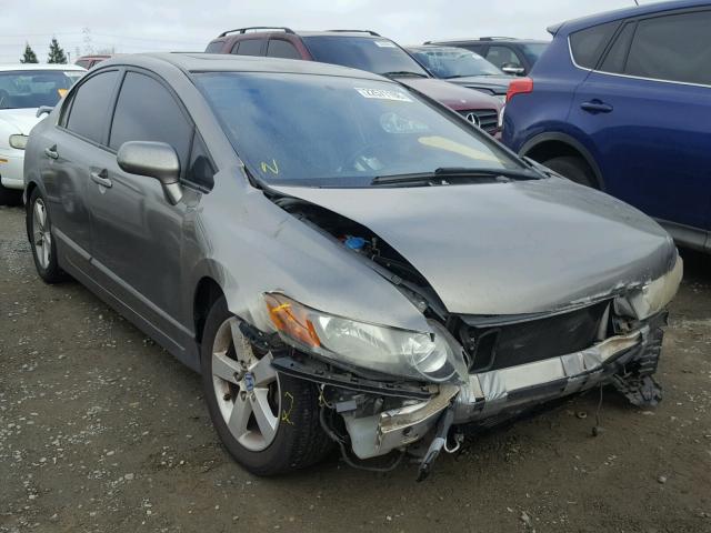 2HGFA16558H343332 - 2008 HONDA CIVIC LX CHARCOAL photo 1