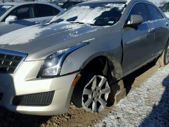 1G6AG5RX4D0151624 - 2013 CADILLAC ATS BEIGE photo 9