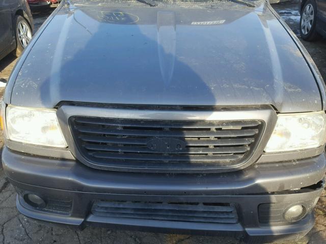 1FTYR14U67PA46459 - 2007 FORD RANGER SUP GRAY photo 7