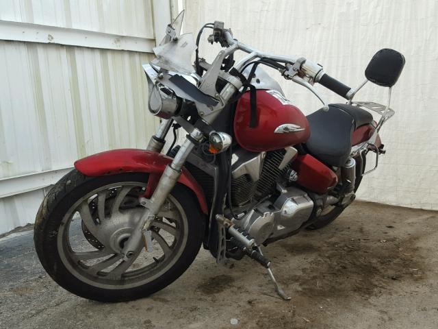 1HFSC55018A400408 - 2008 HONDA VTX1300 C BURGUNDY photo 2