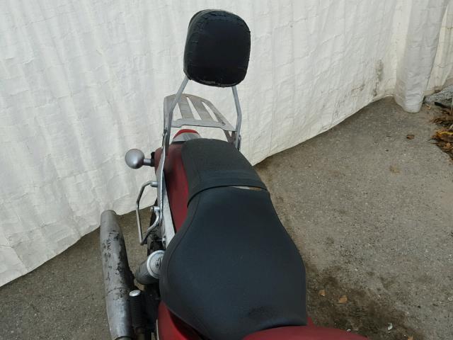 1HFSC55018A400408 - 2008 HONDA VTX1300 C BURGUNDY photo 6