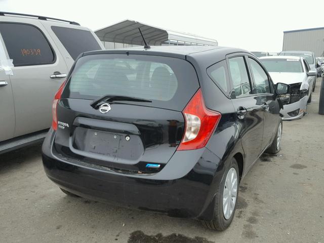 3N1CE2CP3FL394529 - 2015 NISSAN VERSA NOTE BLACK photo 4